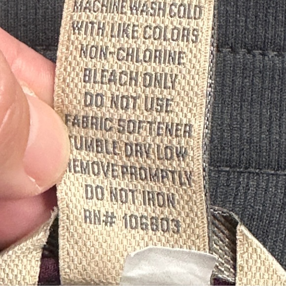 Duluth Trading women's Black Hills Water-Repellent Pants, size 18/31, lined - Picture 11 of 16